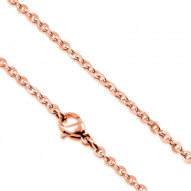 Retiazka z chirurgickej ROSE GOLD